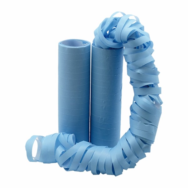 Serpentiner ljusblå 2-pack Blå