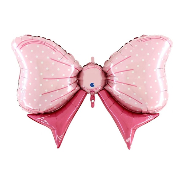 Folieballong Rosa Rosett 109cm Rosa