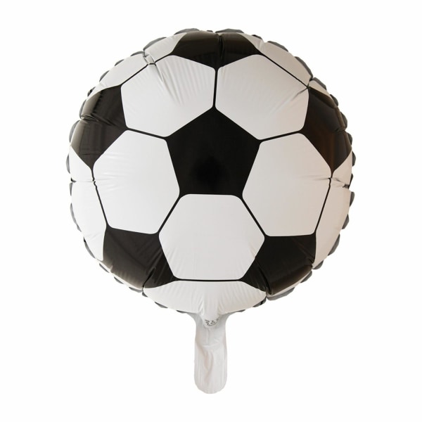 Folieballong Fotboll rund 46cm Flerfärgad