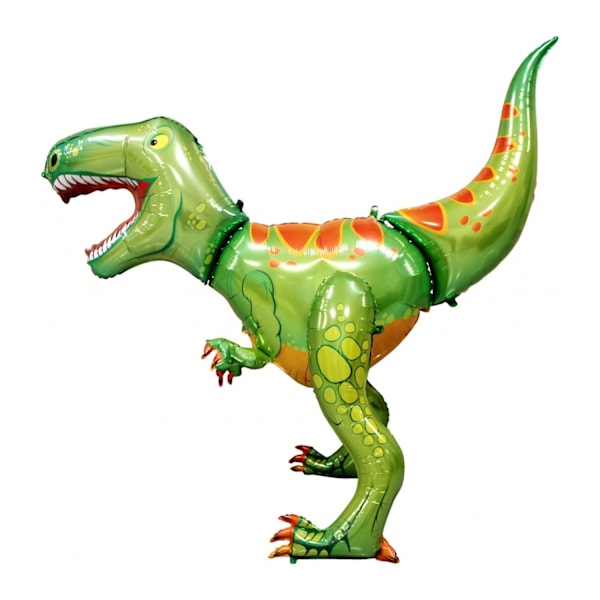 Folieballong Dinosaurie 3D 165 cm Grön