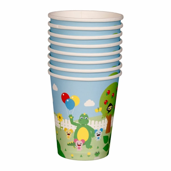 Pappersmugg Bolibompa 250ml 8-pack Grön