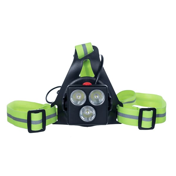 380 Lumen Løbelys, 360° Refleksvest & Lysende Udstyr