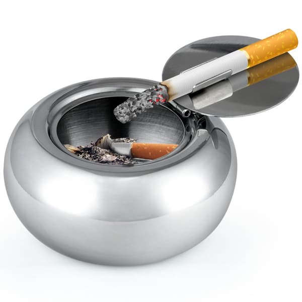 Cigarettfack i rostfritt stål