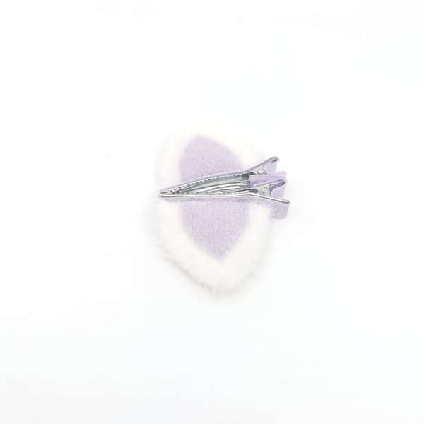 Stykker/sæt Regnbue Katteører Søde Hårspænder Kanin Glitter Piger Stof Børnehårnåle Til Blomster Clips Hår Tilbehør