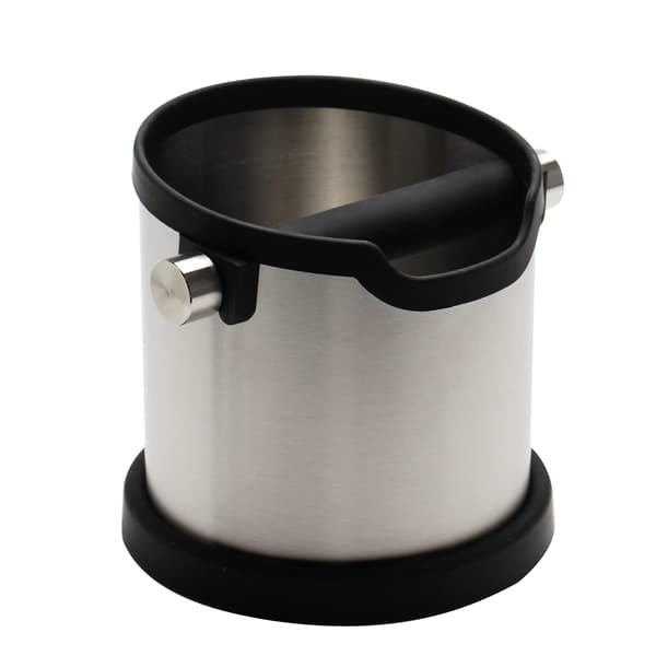 Espresso Knock Box, Kapacitet 1800 ml Rustfrit Stål Kaffegrumsbeholder Affaldsspand