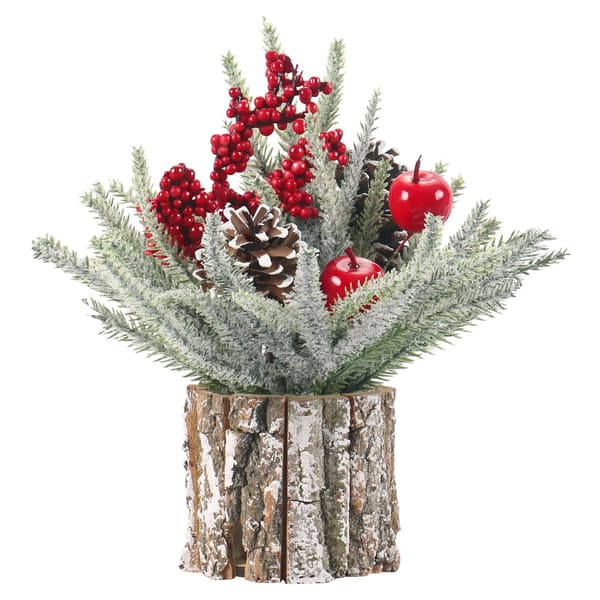 Julepynt indendørs, juleborddekorationer (35*10cm)