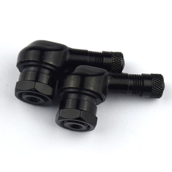 2-pack Motorcykel 90 graders aluminium däckventilspindlar 11.3