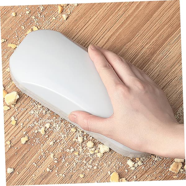 Bordkrummefejer, børster til opsamling af snavs til bord, måtte, sengetøj, sofaer (2, hvid)