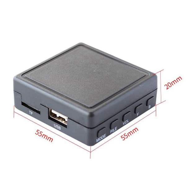 med mikrofon bil Bluetooth-- lydmoduladapter erstatning kompatibel Bluetooth-adapter 2 stk.