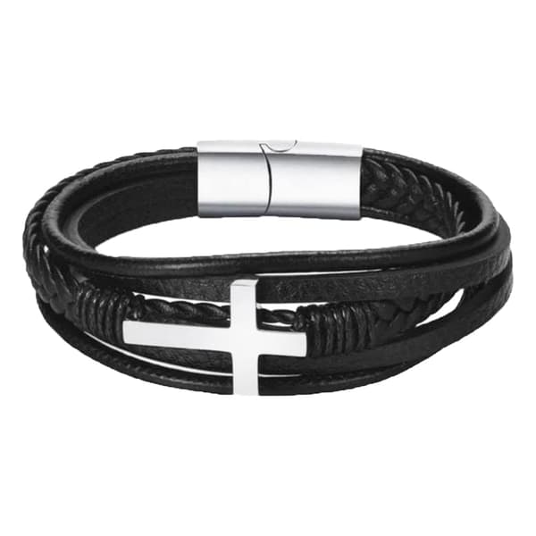 Armbånd til kvinder Rustfrit stål snoet armbånd justerbart mor kone piger smykker med gave