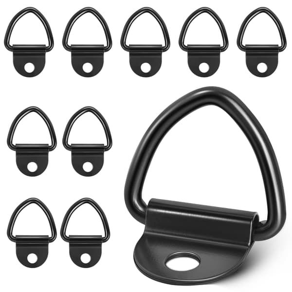 10-pack sängfästen V-ringar 992lb ytfäste på sängbordsskena