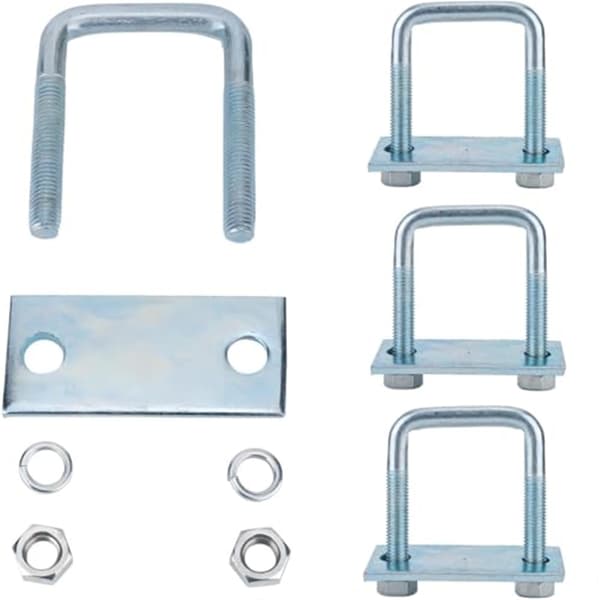 4-pack bladfjäderklämmasats, 12*40*80mm bladfjäderklämmor för lastbil