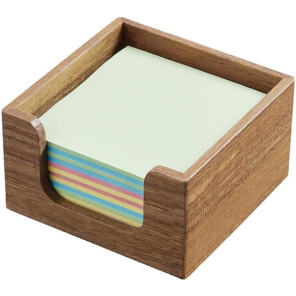 Notatblokkholder i akasietre, Post-it-dispenser for kontorbordtilbehør