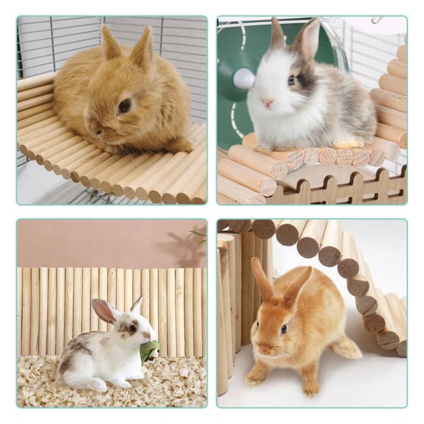 Chinchilla træophængsbroplatformlegetøj (birk 20*35cm)