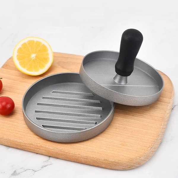 Burgerpresse Hamburgerpresse Patty Maker med aluminium hamburgerform