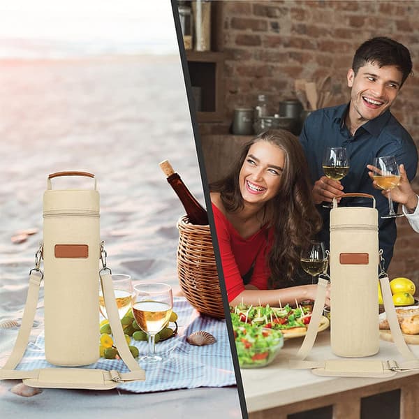 Isolert vin- og spritkjølebag, miljøvennlig