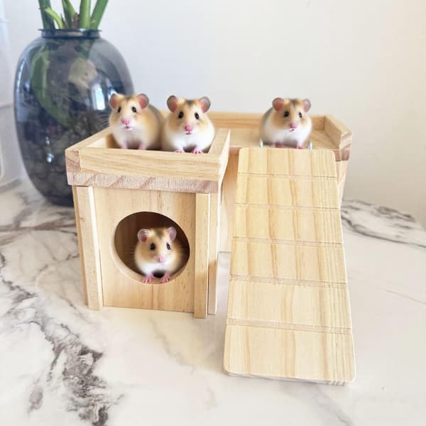 Træ hamster gemmested Hamster træhus