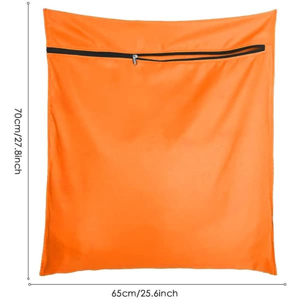 Vaskepose til kæledyr Hund Kat Hestehår Vasketøjspose (65 X 70 cm, orange)
