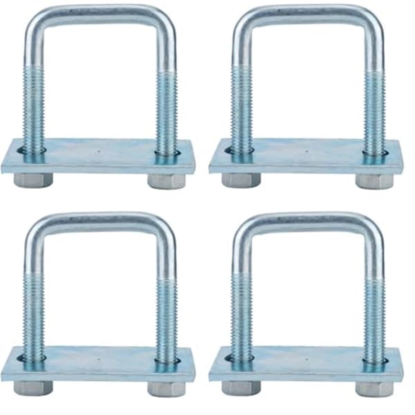 4-paknings bladfjærklemme-sett, 12*40*80mm bladfjærklemmer for lastebil