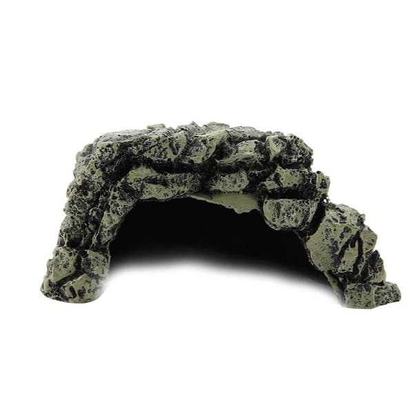 Fiskeskjul Hule Akvarium Skildpadde Krybdyr Solbadning Skjulested Habitat (Medium)