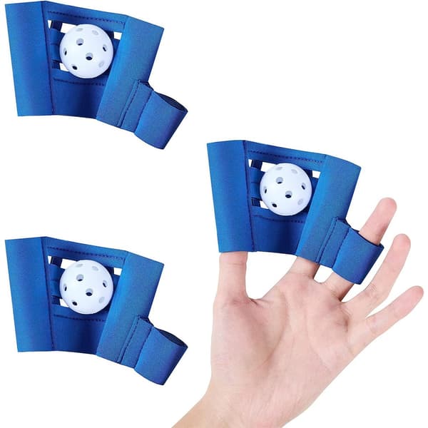 3-pack träningshandske, minibollar basebollträningsutrustning, webbhandske miniträninghandske