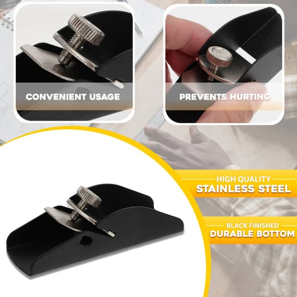 2-pack minihyvel, handhyvel (svart)