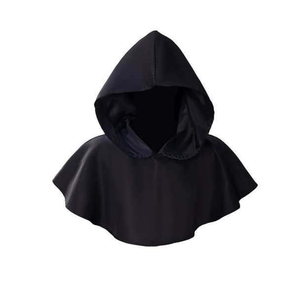 Halloween Grim hettekappe Middelalder Wicca Pagan hettehatt Cosplay-kostymer Hetteponcho for menn kvinner