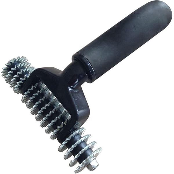 Sømvalse Søm Spiked Star Grooming Teppefiber Rulle Hjul Sømvalse