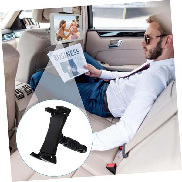 Bil nakkestøtte tablet holder, multifunktionel tablet smartphone bilmontering til bagsædet, roadtrip essentials til børn,