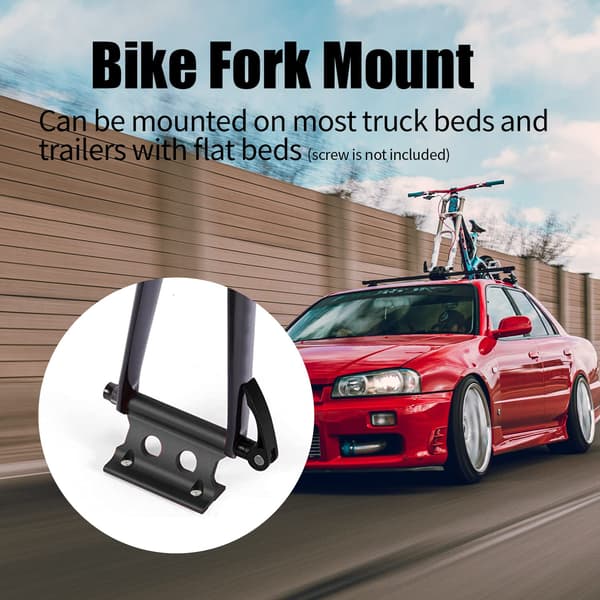 Cykelblok Gaffelmontering Universal Quick Release Gaffelblok Montering Cykelstativholder Aluminiumlegering Cykel Bil Tagmonteringsstativ