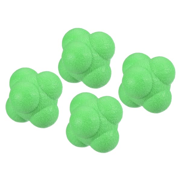 Bounce Reaction Balls Coordination Training Ball, Agility Trainer High Difficulty for Speed Reflex （Pieces）