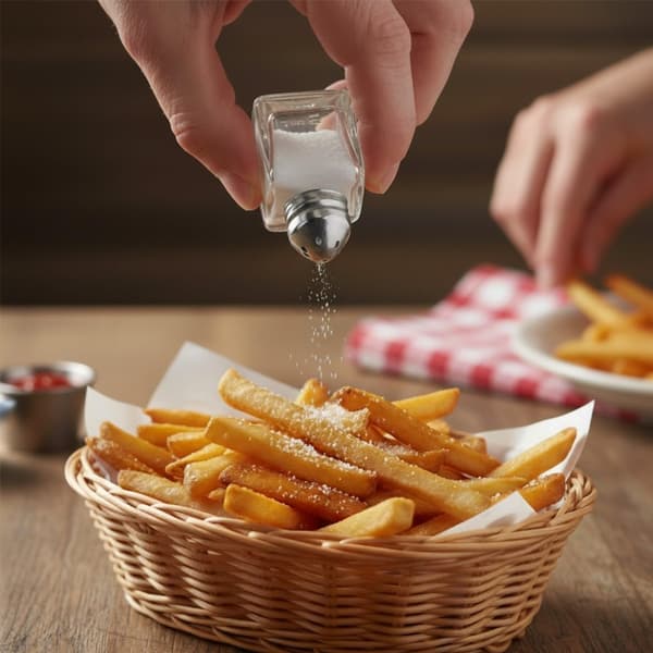 24-pak 1/2 oz Mini Saltbøsser i Rustfrit Stål - Mini Firkantet Glasterning Salt