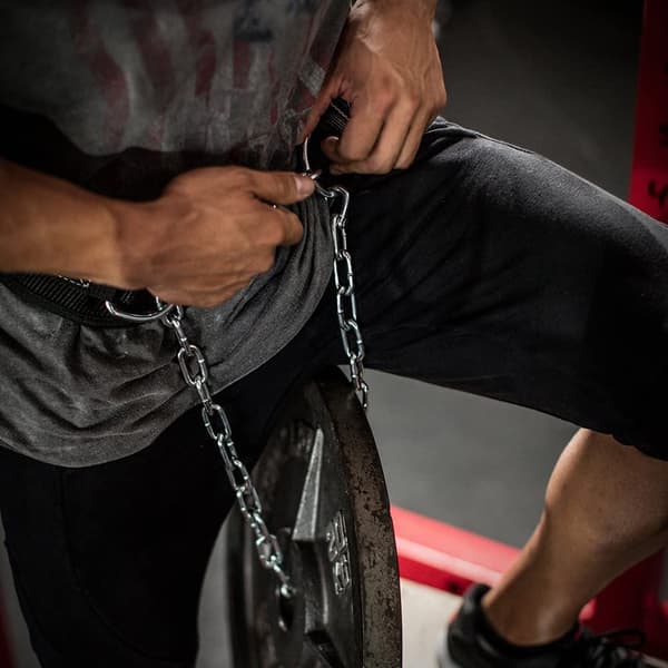 Vektet dyppebelte for pull-ups