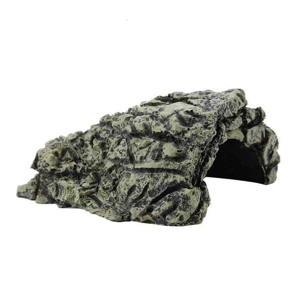 Fiskeskjul Hule Akvarium Skildpadde Krybdyr Solbadning Skjulested Habitat (Medium)