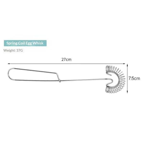 2-pack liten visp (minivispa), handhållen design för ägg, grädde, såser