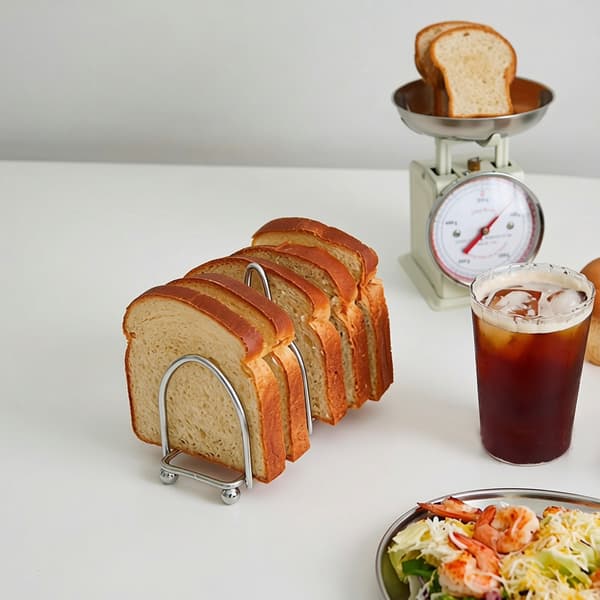 Toaststativ i rustfritt stål Kjøkkentilbehør for oppbevaring