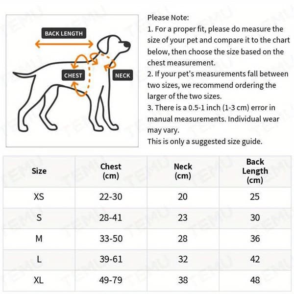 Mellem beroligende vest til små hunde (grå)