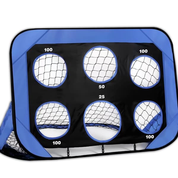 Fodboldmål til baghave Børnefodboldmål til børn pop op fodboldmålsnet til småbørnsmålnet Mål Bærbart fodboldmålsnet