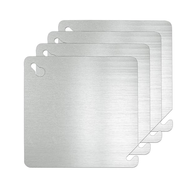 8st Metall Elbox Täckplatta, Kopplingsdosans Lock