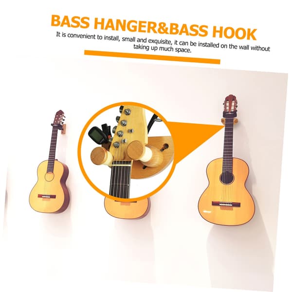 Gitarrhängare Bashängare Gitarrväggfäste Stativ Gitarrväggstativ Gitarrfot Bashängare Gitarrkrok Hållare Gitarr