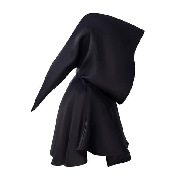Halloween Grim Hætte Kappe Middelalderlig Wicca Hedensk Hætte Hat Cosplay Kostumer Hætte Poncho til Mænd Kvinder