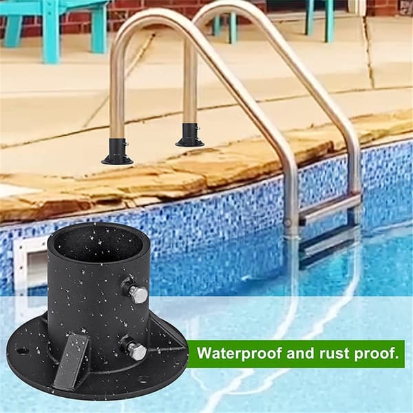 2\" Base, Kædehegn Stolpe Gulv