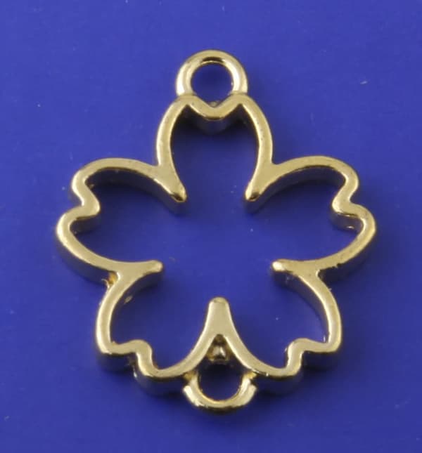 10 Stykker Rustfrit Stål Links Forbindere Kløver 4 Blads Charms til Smykkefremstilling Armbånd Halskæde DIY Fund