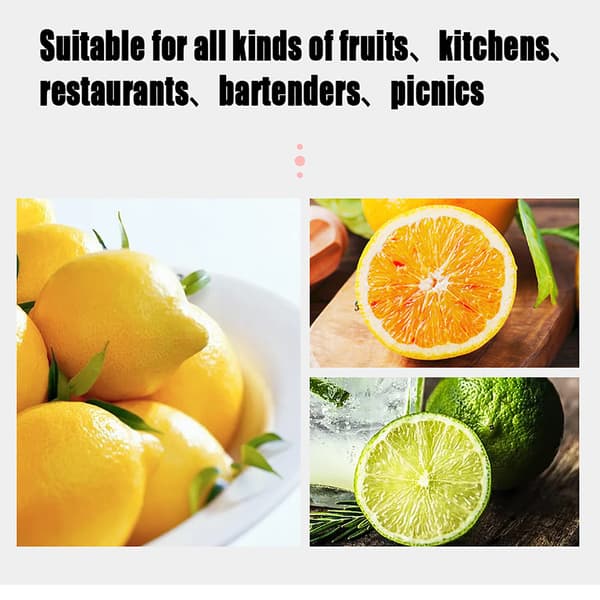 Simple Craft Citronpress - Lättanvänd Manuell Juicer Handpress - Citronpress & Limepress Extraherar Juice på Sekunder