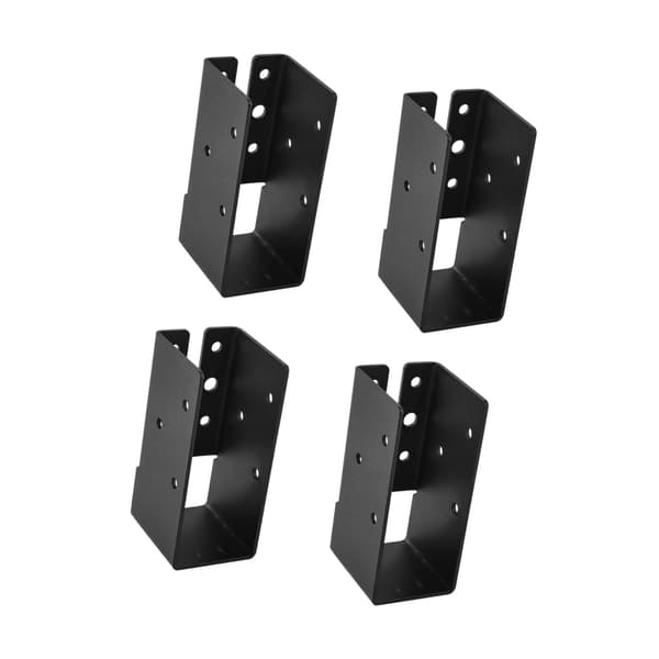 Dolda balkskor, dolda flänsar för utomhusbruk, för balk, gunga, ledstång, staket (10*4,5*5cm)
