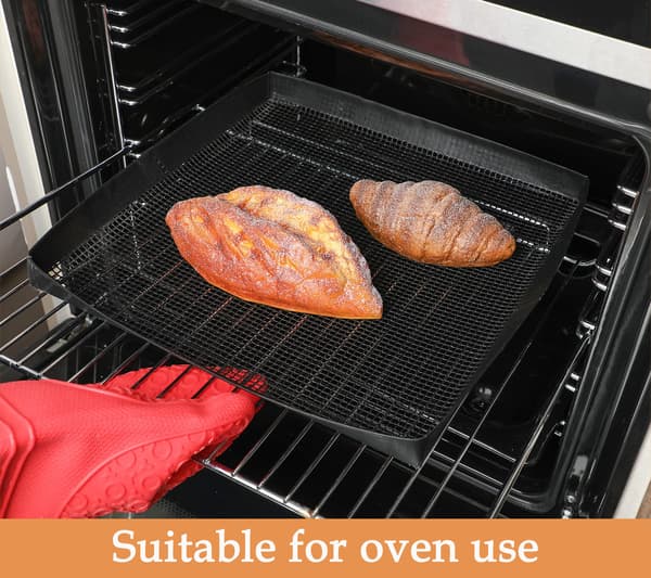 BBQ Grillnettingskurv 2 stk (30x30 cm) - Kurv
