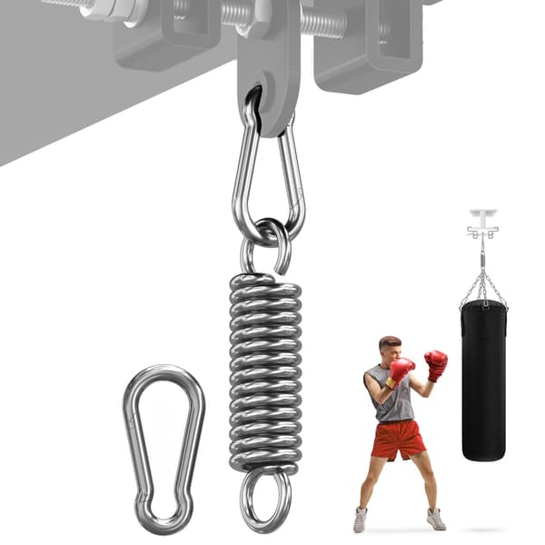 Boxsäckshängare, fjäderkapacitet för tung säck