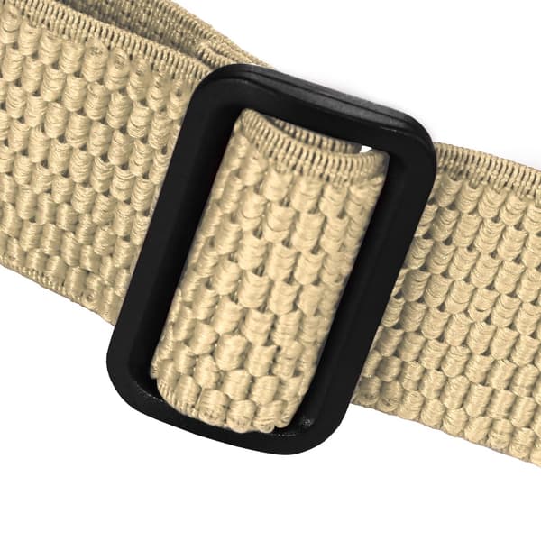 3,8 cm fire klips arbeidssele X-formet usynlig ryggstropp ryggstropp beige