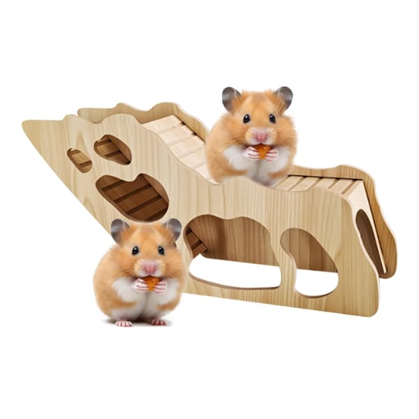 Hamsterklatringleker – Tre | Trestigehus | Hamsterbrobur-tilbehør |