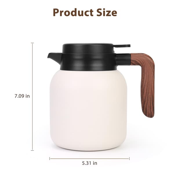 42oz Termokaffekande, Isoleret Termokande